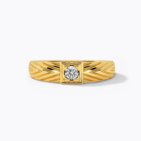 Josh Solitaire Ring for Men
