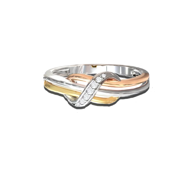 Silvia Love Knot Diamond Ring