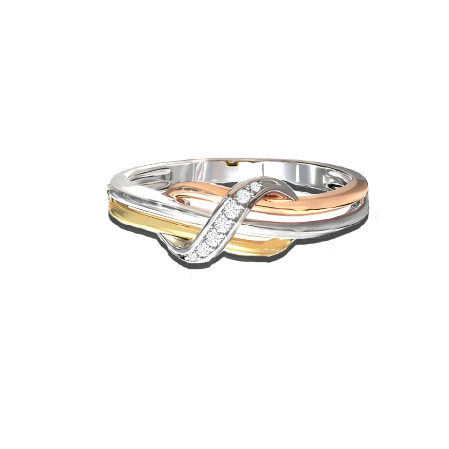 Silvia Love Knot Diamond Ring