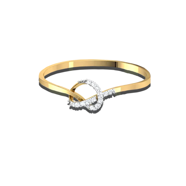 Nova Twist Infinity Diamond Ring